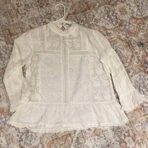 Zara White Top